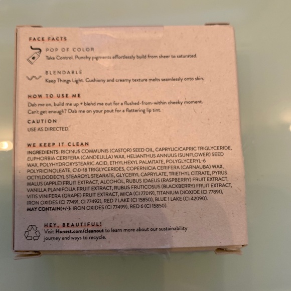 SOLD***NIB ~ HONEST Beauty by Jessica Alba 2-in-1 Melting Creme Blush  Rose Pink - Picture 8 of 8